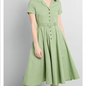 Modcloth Collectif x MC Cherished Era Shirt Dress